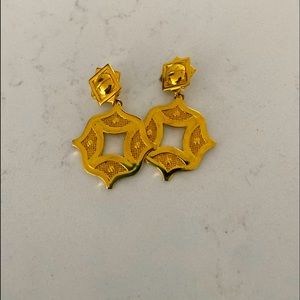 Tory Burch clip on earrings